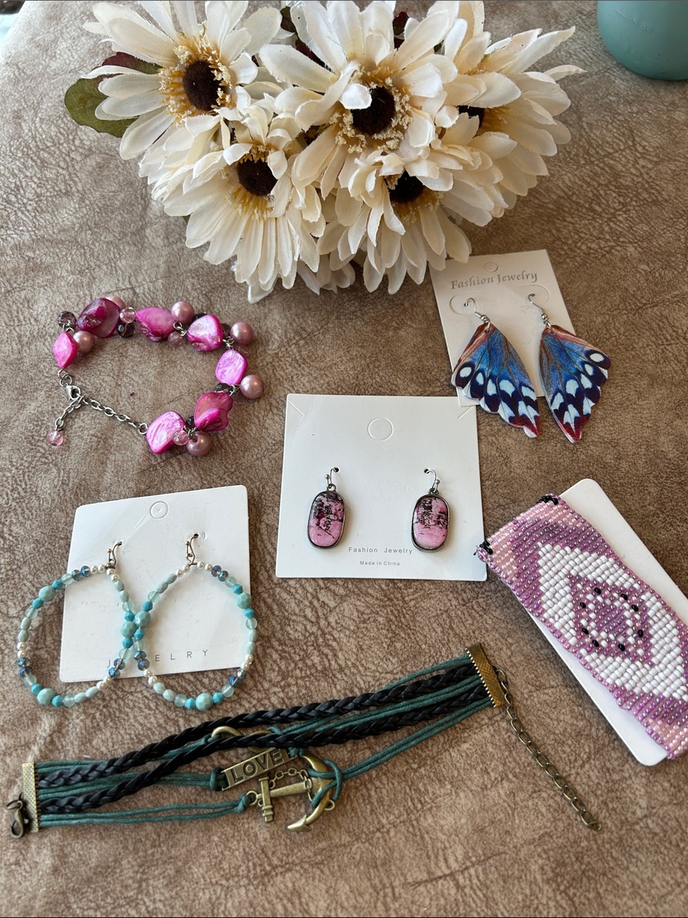 Earrings and Bracelets Combo🥰